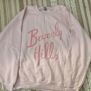 Beverly Hills Pink Sweater